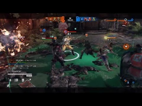 Damage Dealer & Stall-Tank! (2 Scquad) - FOR HONOR Breach as Conqueror Ft. Zukoto! GERMAN Commentary