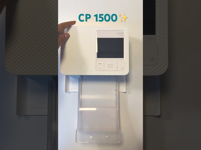 Vidéo CANON SELPHY CP1500 Rose + Kit encre et 36 photos 10x15 KP-36IP