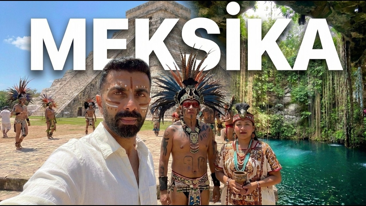 Meksika'da Gördüklerime İnanamadım! Mayalar Bakın Nasıl Yaşıyormuş / 792