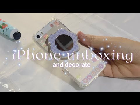 iphone 5s aesthetic unboxing✨