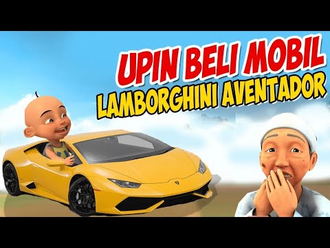 Upin ipin Beli Lamborghini Aventador Mewah , ipin senang GTA Lucu