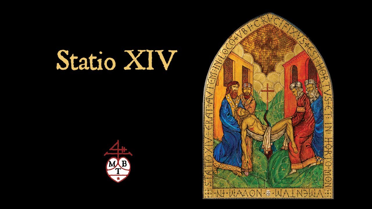 STATIO XIV_ La Via Crucis di Vetro di Marco Toso Borella