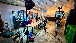 Filming Podcasts as a SOLO VIDEOGRAPHER + CO-HOSTING @Ink Factory JAX