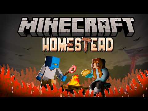 I Spent 100 Days in COZY Minecraft with My Wife
