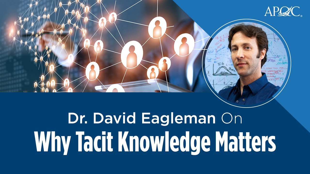 Dr. David Eagleman Talks About Tacit Knowledge & How We Learn