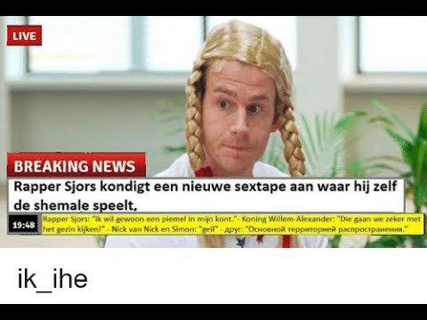 Rapper Sjors Is De Lul