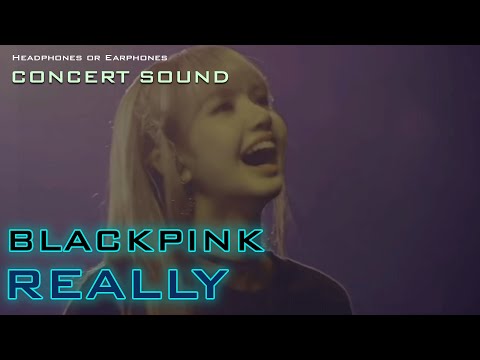 🔈  [CONCERT SOUND]  BLACKPINK - Really