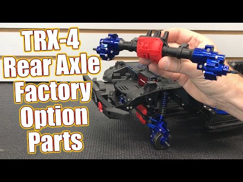 Rear Axle Options Overview - Traxxas TRX-4 Sport Full Upgrade Project Truck Part 5 | RC Driver