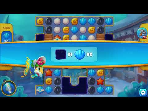 Fishdom 5860 Level - 18 moves - NO BooSTERS