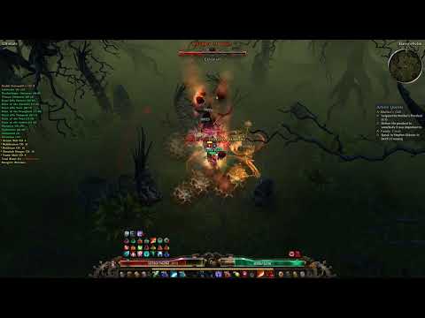 Grim Dawn 1.1.9.7 - SnB Fire Templar vs Ravager of Flesh