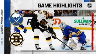 Sabres @ Bruins 12/31 | NHL Highlights 2022