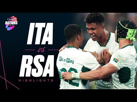 HIGHLIGHTS | Italy v South Africa | A tough test in Turin!