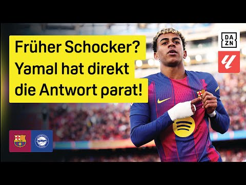 FC Barcelona - Deportivo Alaves | 14. Spieltag | LaLiga | DAZN Highlights