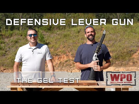 Defensive Lever Gun 4 - Ballistics Gel Test