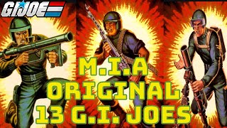 COUNTING DOWN THE TOP 9 MISSING ORIGINAL G.I. JOE&#39;S! | G.I. JOE CLASSIFIED | HASBRO | WAVE 1 1982!