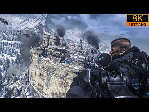 The Russian Gulag｜Task Force 141 / U.S. Navy / NATO Operation｜Modern Warfare 2 Remastered｜8K