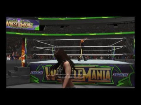 WWE 2K19 WWE Universe Becky Lynch Vs Emma Wrestlemania