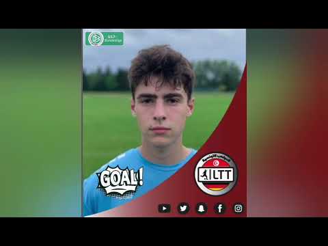 U17 Bundesliga: Tor von Anas Boukara (Viktoria Berlin U17) gegen Hallescher FC U17