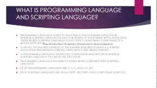 VB SCRIPTING ESSENTIALS IN CATIA V5|INTRODUCTION; PROGRAMMING & SCRIPTING LANGUAGE