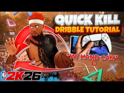 NEW #1 ULTIMATE DRIBBLE TUTORIAL ON SEASON 3 FOR BEGINNERS W/HANDCAM! HOW TO QUICK KILL* ON NBA 2K26