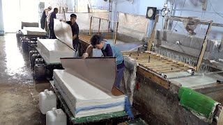 So Cool! Korean Traditional Paper Factory Mass Production Process