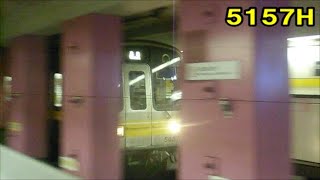 東山線【本山駅にて接近メロディー「イエローライン」も撮影！】5050形5157H高畑ゆき　本山到着　名古屋市営地下鉄シリーズ189回