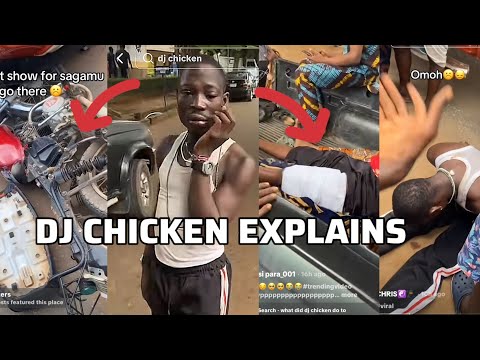 TUNDE PERRY EXPLAINS HOW DJ CHICKEN HAD AN ACCDGNT ON TIKTOK LIVESTREAM #djchicken #peller 
