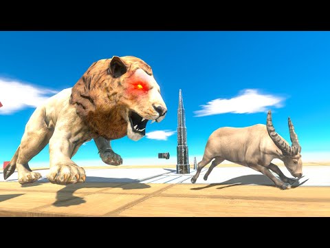 Be Careful!! Run Away from Dangerous Enemies and Traps - Animal Revolt Battle Simulator