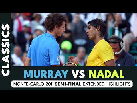Andy Murray vs Rafael Nadal Semi-Final MARATHON 🥵 | Monte-Carlo 2011 Extended Highlights