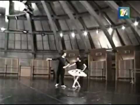 Don Quixote Pas de Deux rehearsal