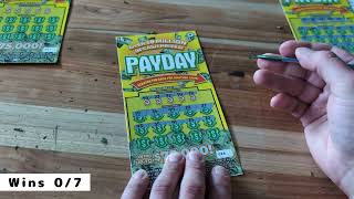 Testing the Odds! 💸 $5 Payday Scratch Off Tickets (Washington Lottery)