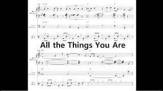 Brad Mehldau Trio - All the Things You Are (Complete Transcription)