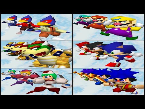 Smash Remix 1.4.0 Remix 1P Mode All Tiny Team Battles Gameplay (Very Hard)