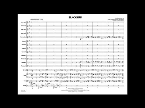 Blackbird arranged by Mike Tomaro