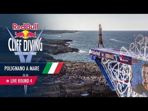 Cliff Diving in Polignano a Mare, Italy | ROUND 4 | Red Bull Cliff Diving World Series 2024