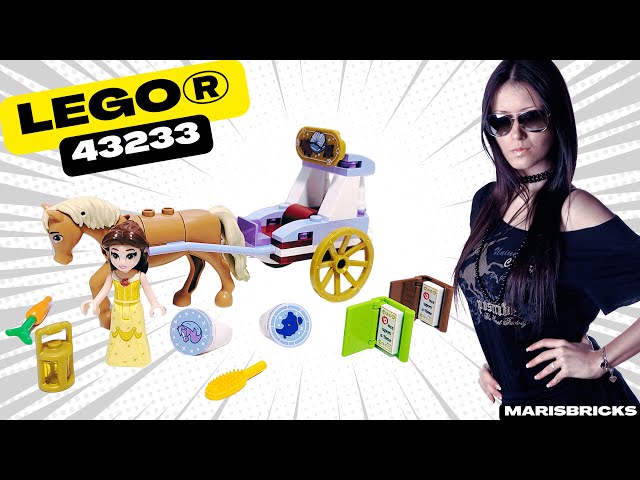 Vídeo relacionado con LEGO | Princesas Disney Calesa de Cuentos de Bella, Coche de Caballos de Juguete con Mini Muñeca, Regalo de la Película La Bella y la Bestia para Niños y Niñas de 5 Años o Más 43233
