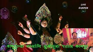 Babupuruwa Durga Puja Pandal 2025, Kanpur South  - LIVE KANPUR