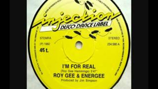 Roy Gee & Energee - I'm For Real (Vinyl)