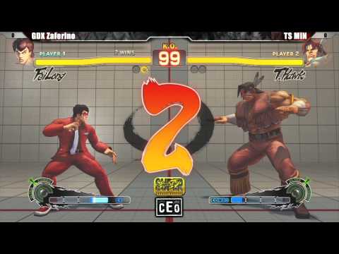 SSF4 AE2012 GDX Zaferino vs TS Min - CEO 2012 Tournament