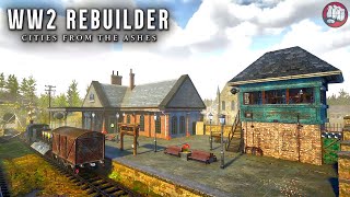 Build Repair Demolish Destroyed Cities | WW2 Rebuilder Gameplay