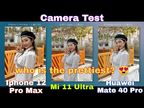 Camera Test | Xiaomi Mi 11 Ultra vs Iphone 12 Pro Max vs Huawei Mate 40 Pro vs Lumix GH5 | Tech4Life