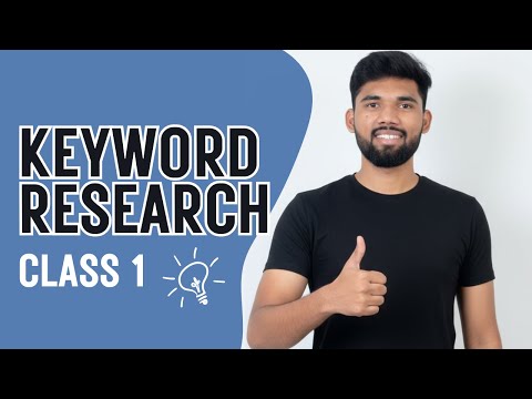 KEYWORD RESEARCH Part 1 | On-Page SEO Course | Intent, Volume, KD & Keyword Sheet Explained