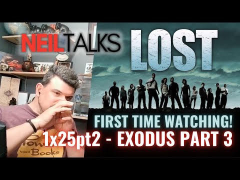 LOST Reaction - 1x25 Exodus Part 3 (Pt 2) - FIRST TIME WATCHING!  (What a Finale!)