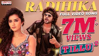 Radhika Full Video Song  Tillu Square  Siddu Jonna