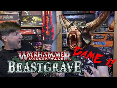 Underworlds Beastgrave Battle Report - Skaeth's Wild Hunt vs FellHoof's Despoilers