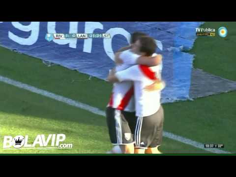 Gol de Rodrigo Mora - River vs Lanús - Torneo Inicial