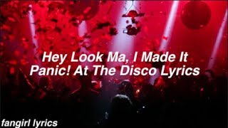 Panic! At The Disco - Hey Look Ma, I Made It