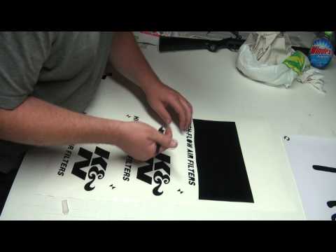 making a k&n decal of my own