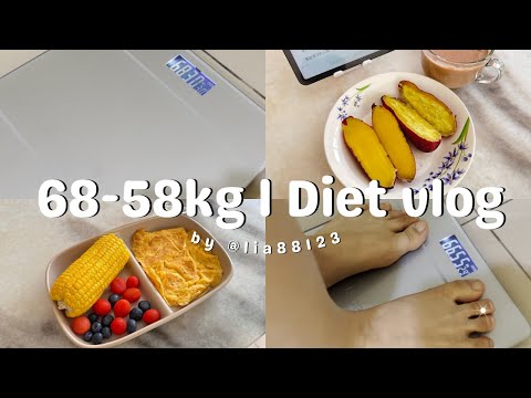 68kg to 58kg | 3 days diet vlog👉 honest and real
