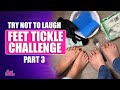 Feet Tickle Challenge Part 3 Try Not To Laugh Tickle Roulette Wheel Of Punishments